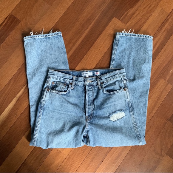Re/Done Denim - 🌷sold🌷RE/DONE • Low Slung Crop Jeans